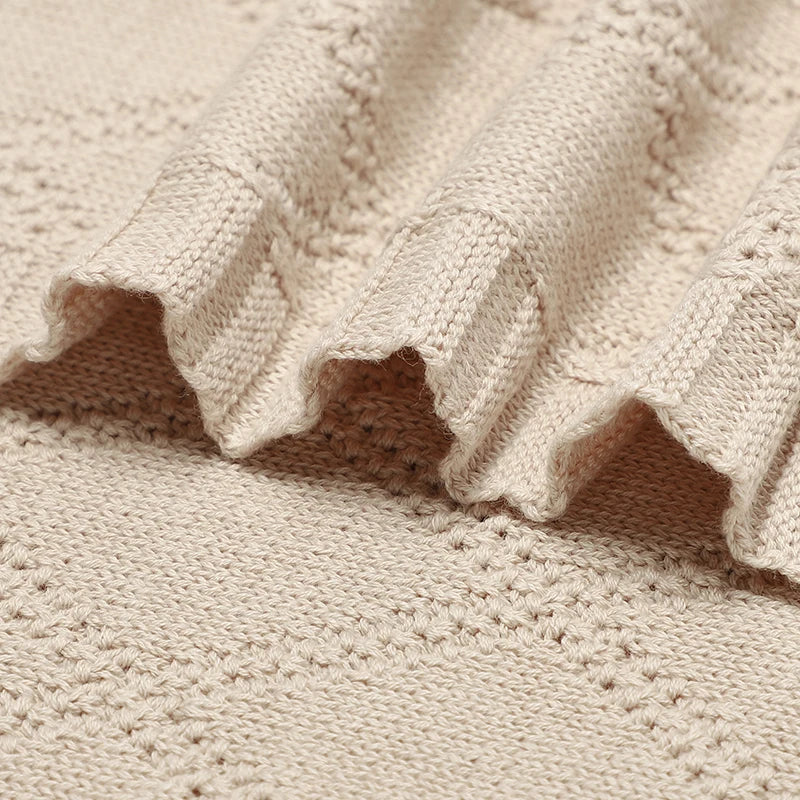 Baby blanket geometric design