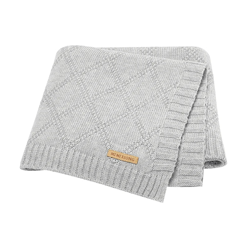 Baby blanket geometric design