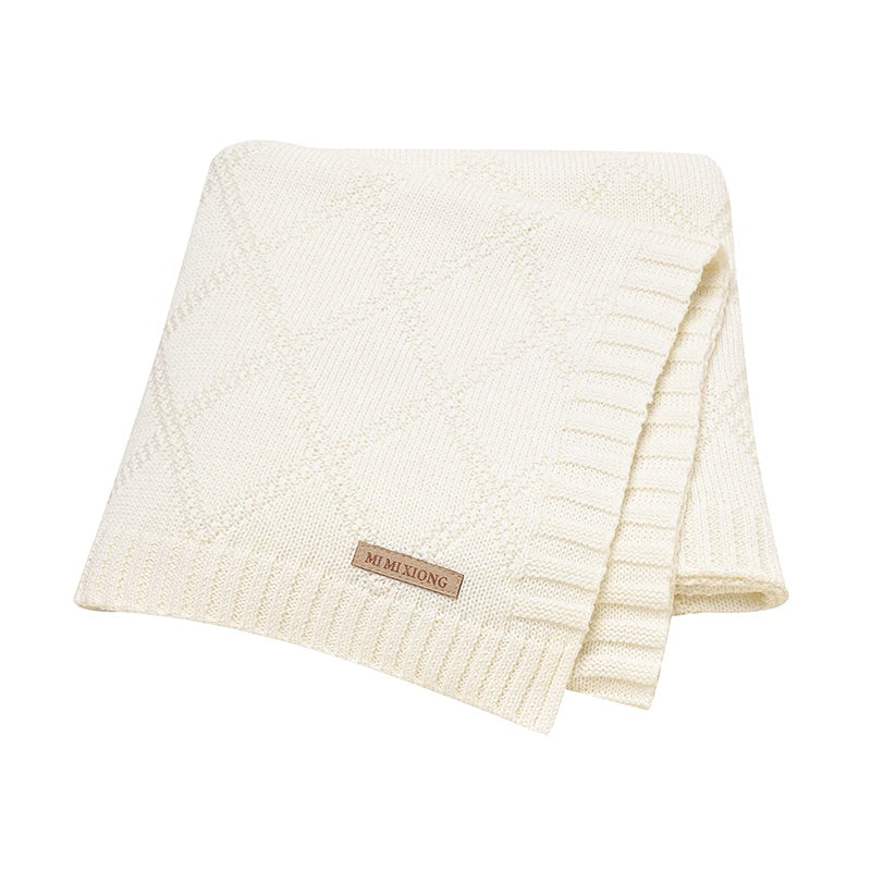 Baby blanket geometric design