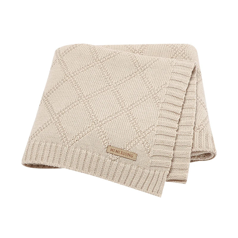 Baby blanket geometric design