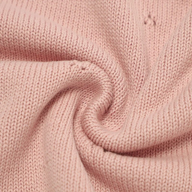 Baby heart blanket