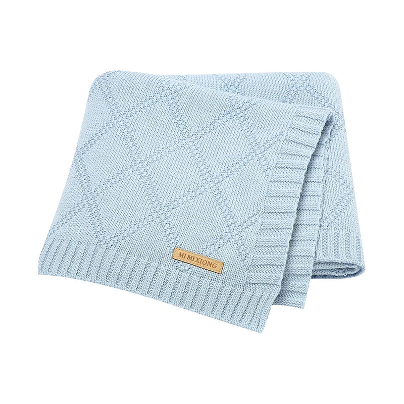 Baby blanket geometric design