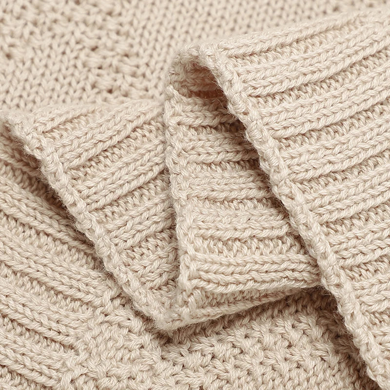 Baby blanket geometric design